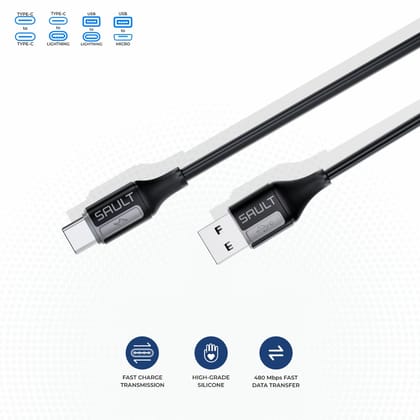 SAULT POWER CHARGING CABLE – Blaze-USB to C