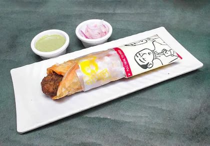 Chicken Galauti Kebab Rolls
