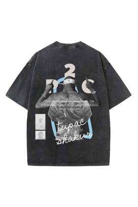 2pac Designed Vintage Oversized T-shirt-S