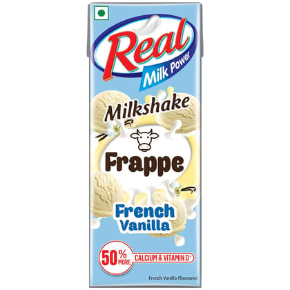 REAL MILKSHAKE VANILLA 180ML