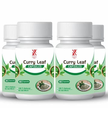 xovak pharmtech Organic Curry Leaf Capsule 200 gm Pack Of 4