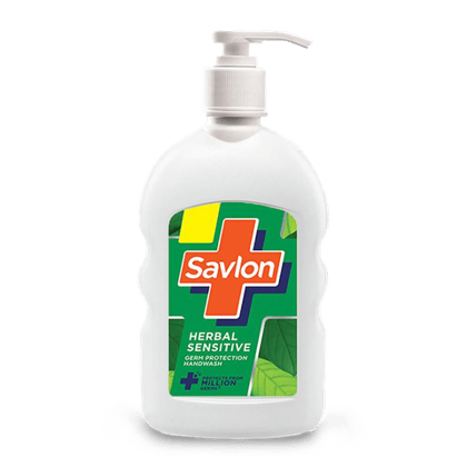 Savlon Herbal Sensitive Liquid Handwash, 200 ml Bottle