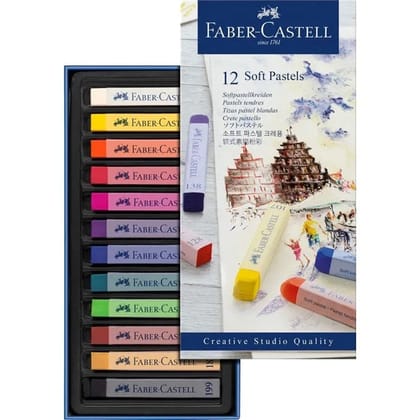 Faber Castell Soft Pastel Sets (Choose Size)-SET OF 12