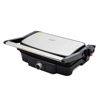 Grillking Plus 2 Slice 1500 Watt Multipurpose Grill Sandwich Maker | Healthy - Outlet for Excess Oil Removal | Easy to Clean Non-Stick Teflon Coating | 180 Degree Flat Grill | 1 Year Warranty