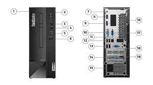 Lenovo Thinkcentre Neo 50s 12th Generation Corei3,4GB RAM,1TB HDD, Windows 10 Professional 18.5 tower Desktop PC