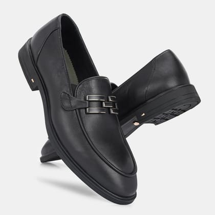 Black Buckled Loafers by Lafattio-7 / Black