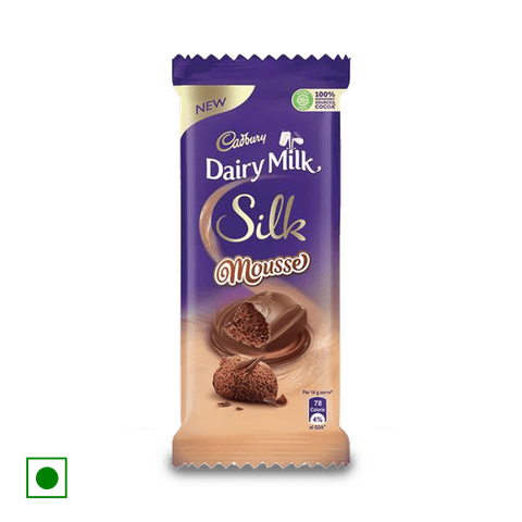 Cadbury Dairy Milk Silk Mousse - Chocolate, 127 gm Bar