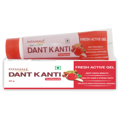 DANT KANTI FRESH ACTIVE GEL T.P 80 GM