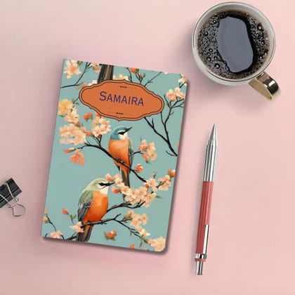 Personalised Notebook - A5 size - Branching Thoughts-Soft Cover