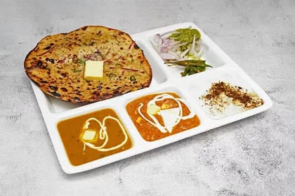 Paneer Naan Thali
