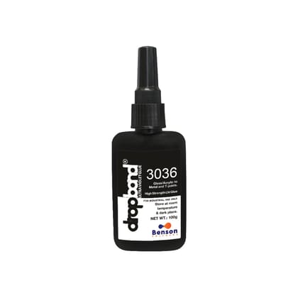 DropBond UV Glue 3036: Precision Bonding for Glass and Acrylic to Metal T-Joints - 100g