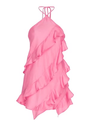 Roos Frill Dress-XXS