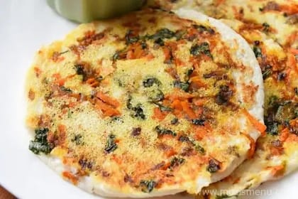 Onion Tomato Uttapam