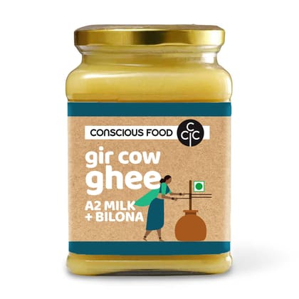 Conscious Food Gir Cow Ghee 600 Ml