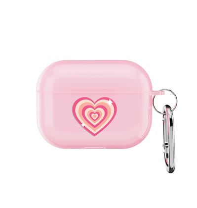 Heartbeat Misty Rose - AirPods Pro-Pink