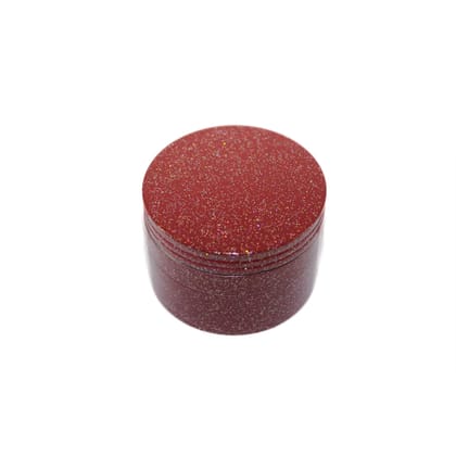 RHINO Red Glitter Herb Grinder - 50mm