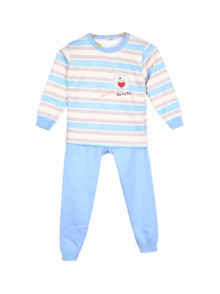 Albion Kids Girls Winter Blue Tracksuit