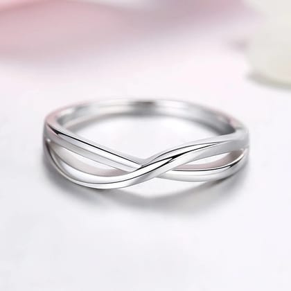 Silver Ring For Boys and Men silver Ring-ADJUSTABLE (FREE SIZE) / Silver