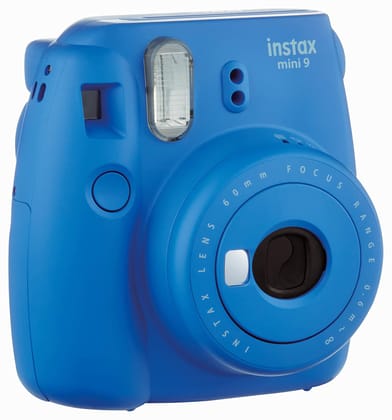 Fujifilm Instax Mini 9 Instant Camera Cobalt Blue