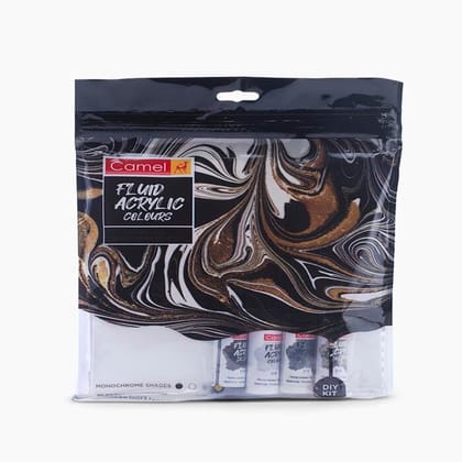 Camel Fluid Acrylic Kits (Choose Shades)-MONCHROME