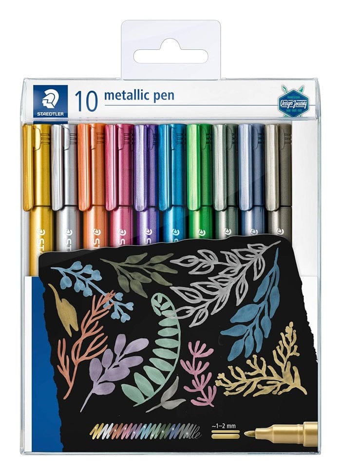 Staedtler Metallic Pen Sets (Choose Size)-SET OF 10