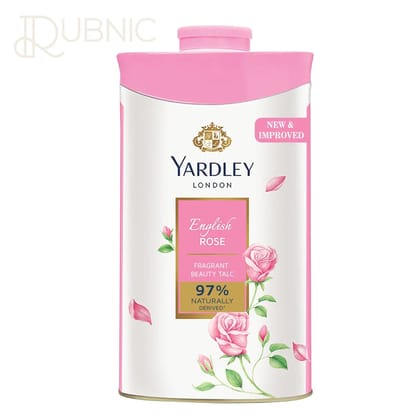 Yardley London English Rose Perfumed Talc - 100g for Refreshing Fragrance