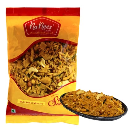 Multi Millet Mixture | 175 g Pack (Weight - 175g) by NaNee's Foods