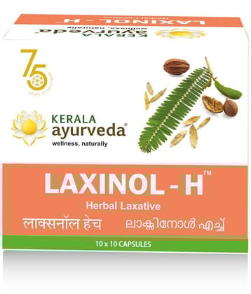 Kerala Ayurveda Laxinol-H Capsule, 100 Nos