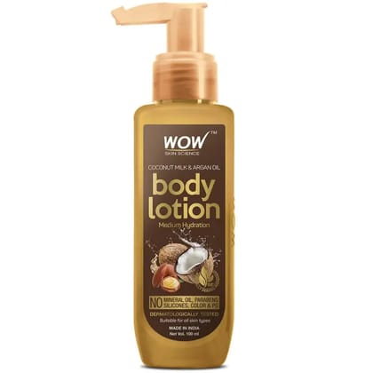 WOW Skin Science COCONUT MILK AND OIL BODY LOTION (100 ML)-100 ML