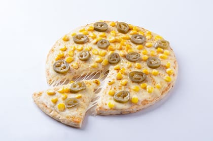 Corn & Jalapenos Medium Pizza (Serves 2)