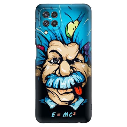 Funny Face Art 2 Samsung A22 4G Premium Embossed Mobile cover