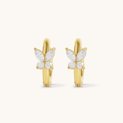 Evelyn Earrings - 18K Gold Plated