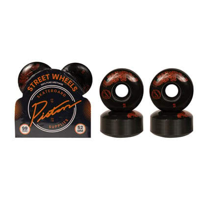 Piston Skateboard Wheels 52mm/Dragon