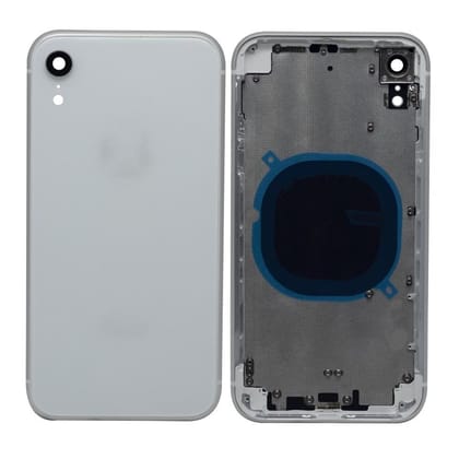 Housing For Iphone Xr-WHITE / WITHOUT SPARE