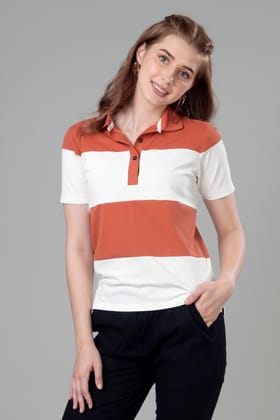 Exclusive White Polo T-Shirt For Women-XXS / White / PT006-PLSC005/PLSC001-0.5-THR016-FS02-BT015-3