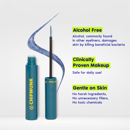 Strike Out! - Metallic Liquid Eyeliner 19 Blue Depths-19 Blue Depths