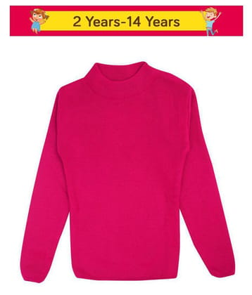 Woollen Sweaters for Girls- Plain - None