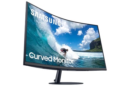 Samsung LC27T550FDWXXL 27 Full HD Curved Monitor HDMI VGA Ports