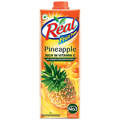 Real Fruit Power Juice - Pineapple, 1 L