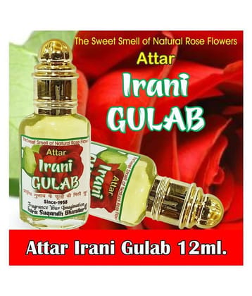 INDRA SUGANDH BHANDAR - Irani Gulab|Rose Attar For Men & Women 12ml Pack Of 1