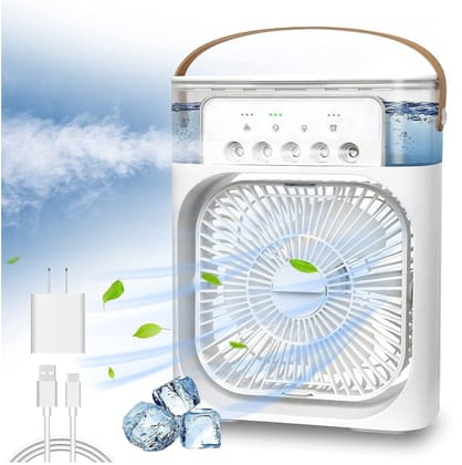 Portable 3-in-1 Air Cooler - Mini Air Conditioner, Humidifier, and Purifier