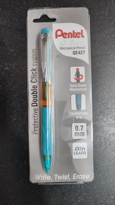 PENTEL, Mechanical Pencil - Q Erase. GREEN / 0.7 mm