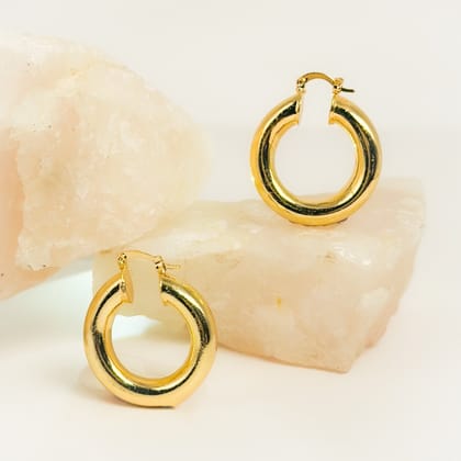 Golden hoops