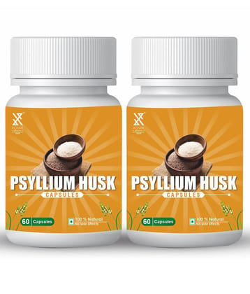 xovak pharmtech Organic Psyllium Husk Capsule 100 gm Pack Of 2