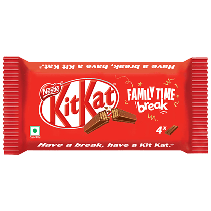 Nestle KitKat Chocolate Coated Wafer - Crispy & Crunchy, 61.6 g