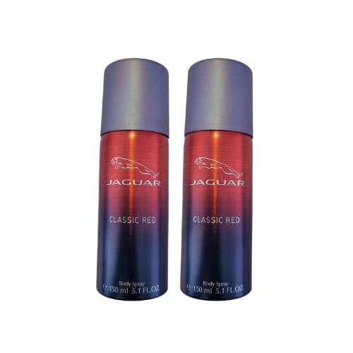 Jaguar Classic Red Deodorant For Men 150ml-Pack of 2