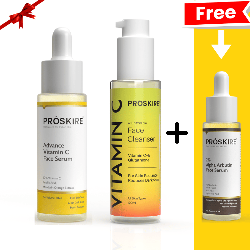 Advance Vitamin C Serum with Vitamin C Cleaner + Free Serum Worth 399