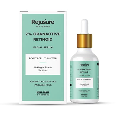 Rejusure 2 Granactive Retinoid Facial Serum Boosts Cell Turnover  Stimulates Collagen Production  30ml-Rejusure 2% Granactive Retinoid Facial Serum Boosts Cell Turnover & Stimulates Collagen Prod