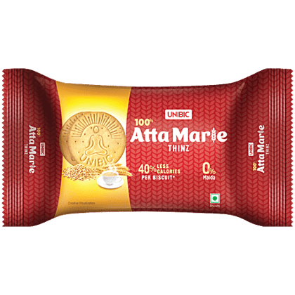 Unibic 100% Atta Marie 58G