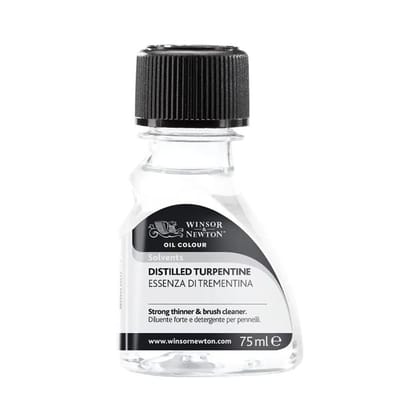 Winsor & Newton Distilled Turpentine 75Ml